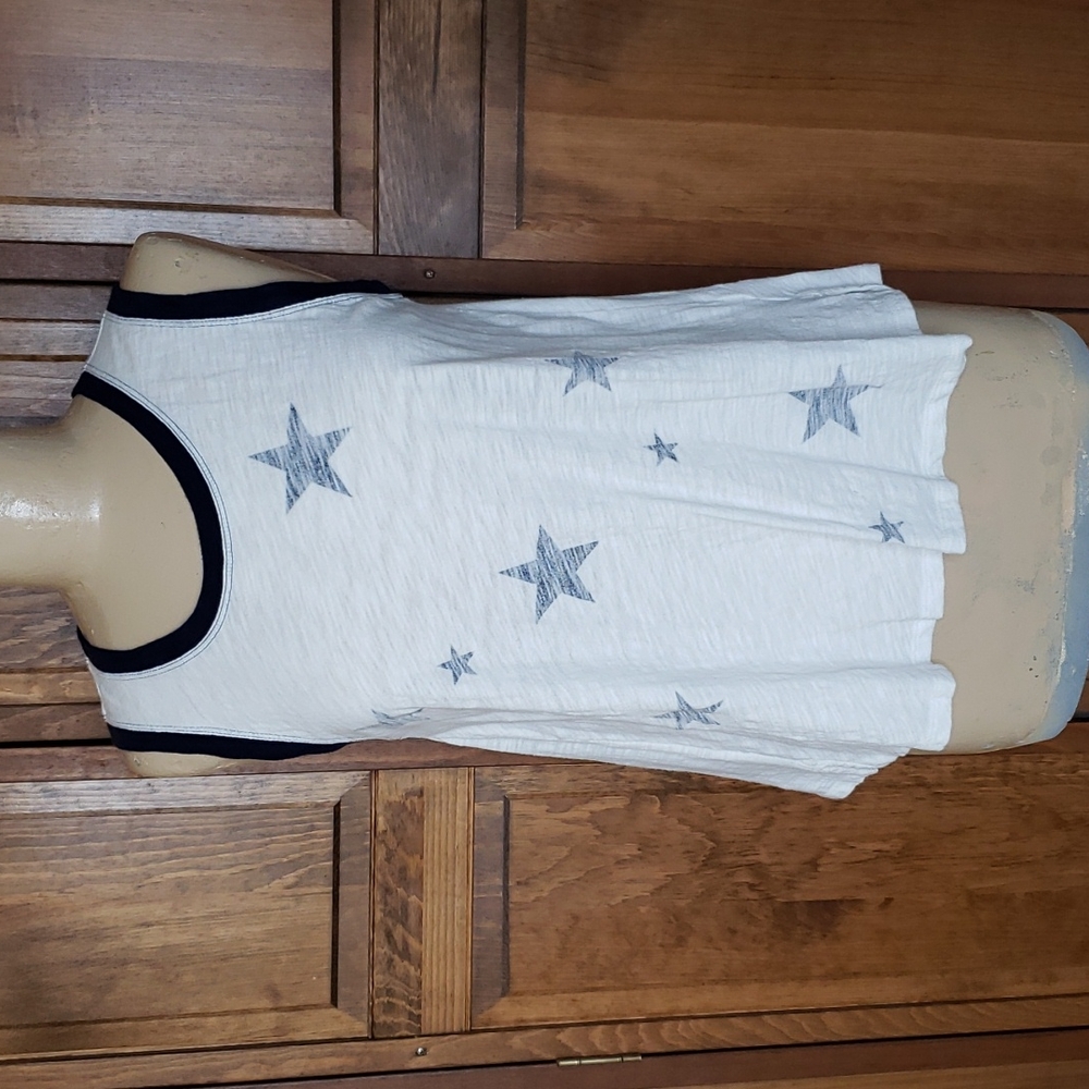 GAP Blue Star Tank Sz M